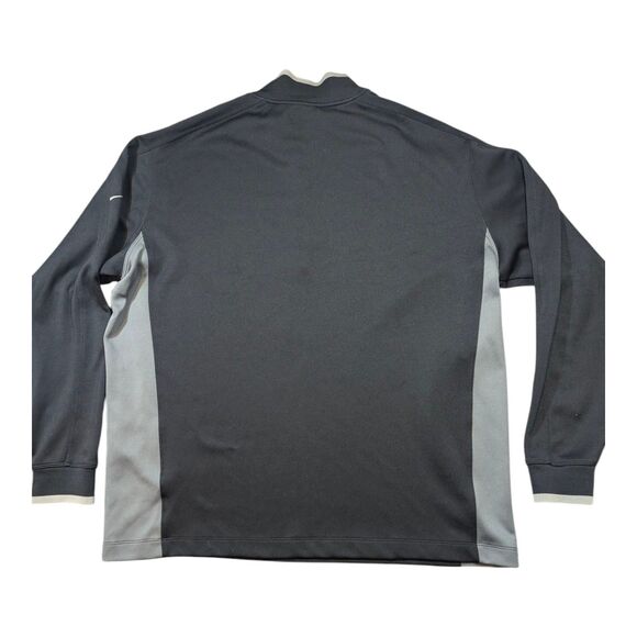 NIKE Golf Tour Performance Dri-Fit 1/4 Zip Pullover Men’s Black Grey Size XXL - Picture 2 of 5